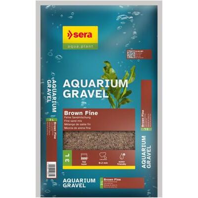 Aquarium Gravel Brown Fine 3 L