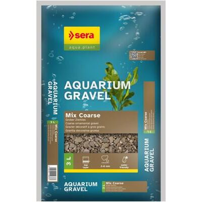 Aquarium Gravel Mix Coarse 3 L