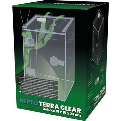 REPTO TERRA CLEAR DELUXE 15 X 15 X 23 CM