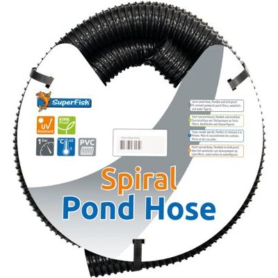 SPIRALSCHLAUCH SCHWARZ 50 MM 5 MTR