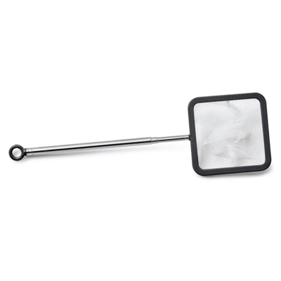 Teleskopnetz schwarz eckig