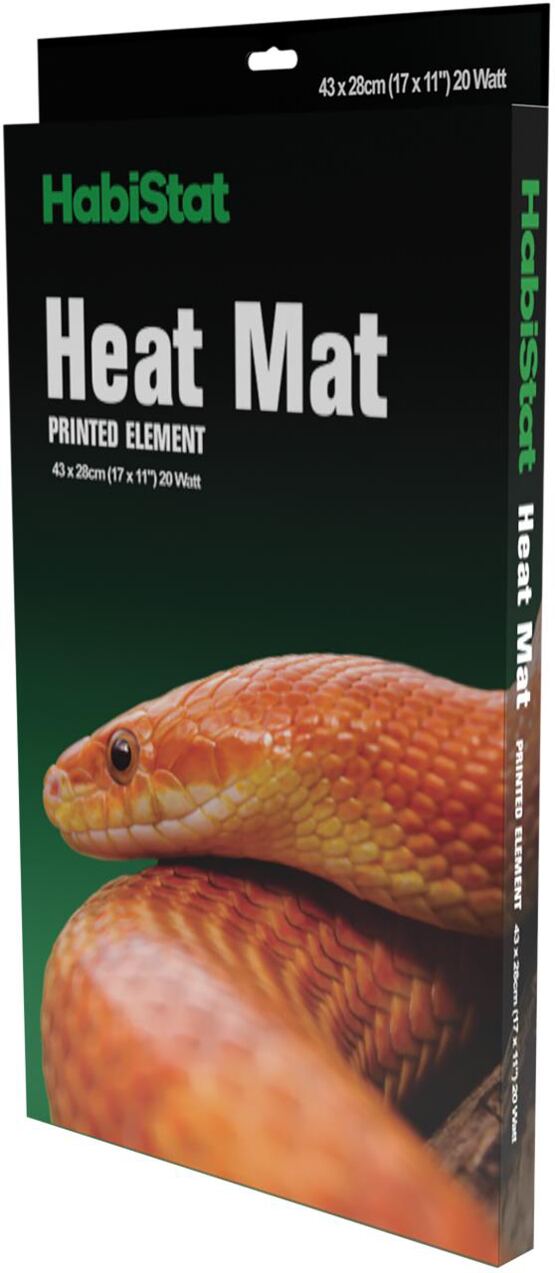 HABISTAT WÄRMEMATTE CARBON PRINTED 43 X 28CM 20 WATT