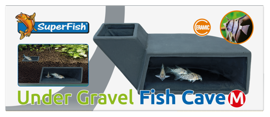 UNDERGRAVEL FISH CAVE M