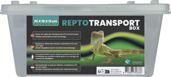 REPTO TRANSPORT BOX 26 X 18 X 12CM