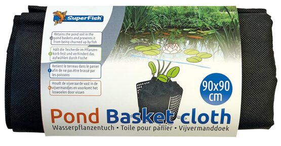 SF TEICH KORB EINLEGTUCH 90X90CM