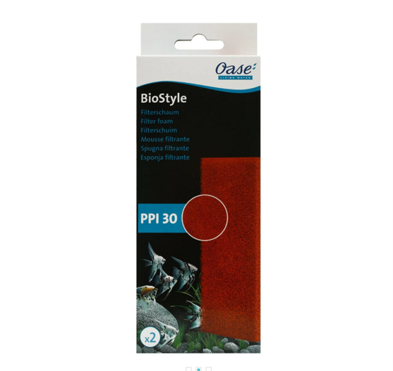 Filterschaum Set 2 BioStyle 30ppi orange