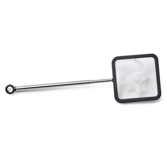 Teleskopnetz schwarz eckig