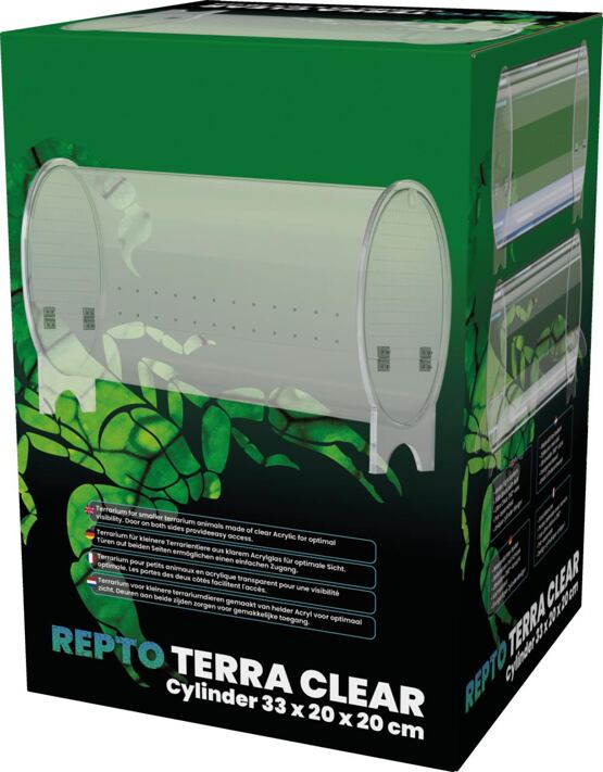 REPTO TERRA CLEAR ZYLINDER 33X20X20 CM