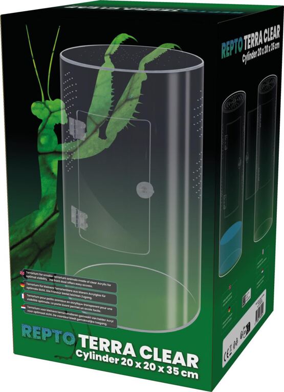 REPTO TERRA CLEAR ZYLINDER 20 X 20 X 35 CM