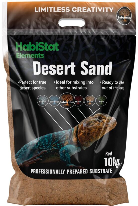 HABISTAT WÜSTENSAND ROT 10 KG