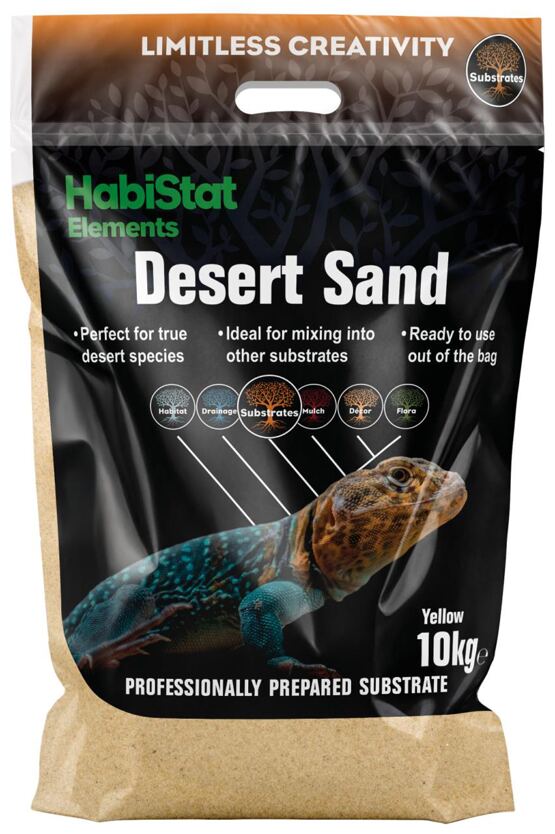 HABISTAT WÜSTENSAND GELB 10 KG