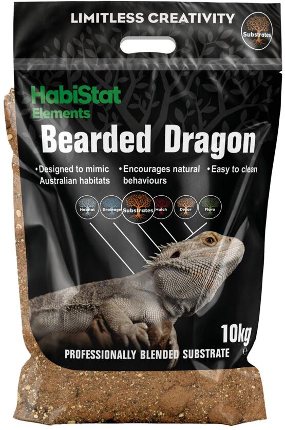 HABISTAT BARTAGAME SUBSTRAT 10 KG