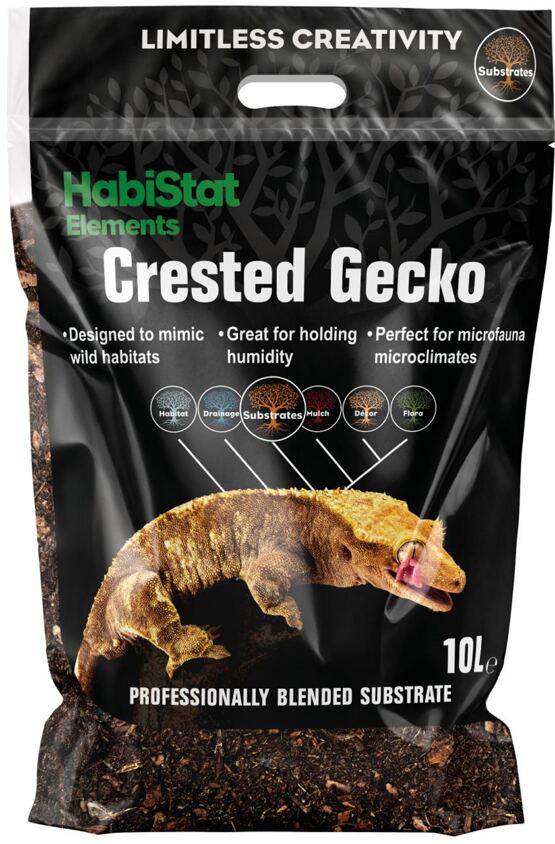HABISTAT CRESTED GECKO SUBSTRATE 10 L