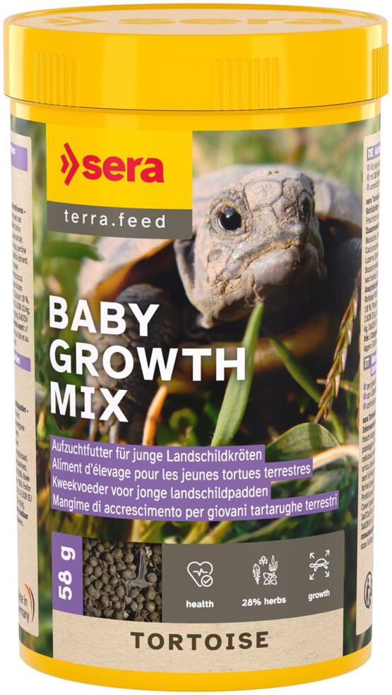 sera Tortoise Baby Growth Mix 250ml (58g)